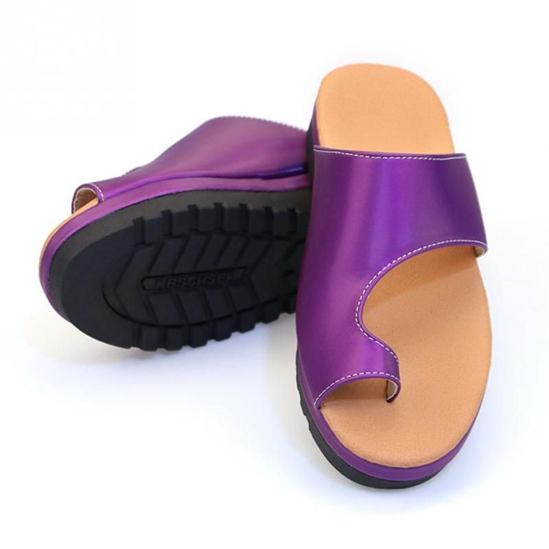 Orthopedic Bunion Correction Sandals - Women Comfy Platform Sandal Shoes for Toe Correction - Smiths Picks - Orthopedic Shoes & Sandals