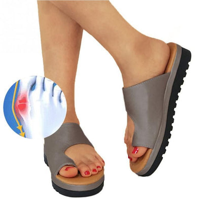 Orthopedic Bunion Correction Sandals - Women Comfy Platform Sandal Shoes for Toe Correction - Smiths Picks - Orthopedic Shoes & Sandals