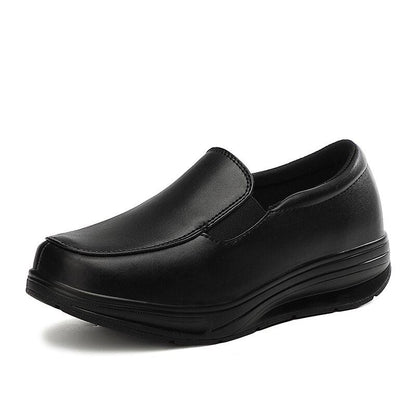 Winter Women's Leather Orthopedic Slip-ons For Women Comfortable Nurse Walking Shoes - Smiths Picks - Orthopedic Shoes & Sandals