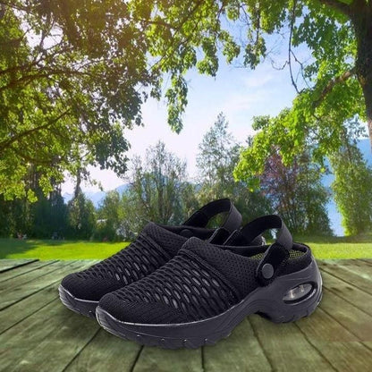 2023 Women Shoes Casual Increase Cushion Sandals Non-slip Platform Sandal For Women Breathable Mesh Outdoor Walking Slippers - Smiths Picks - Orthopedic Shoes & Sandals